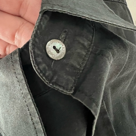 Dolce & Gabbana black women button down short sleeve size 36 Small Vinta… - Picture 2 of 7